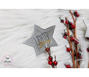 Stickserie ITH - 17 Blumenstecker Xmas